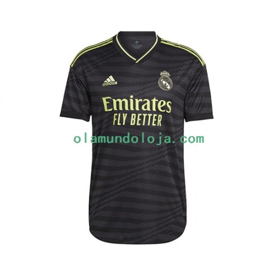 Camisola Real Madrid Homem Equipamento Terceiro 2022-2023 Manga Curta